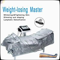 3 In 1 Pressotherapy Slimming BIO EMS Electric Muscle Stimulation Sauna Air Pressure Lymph Drainage Body Machine