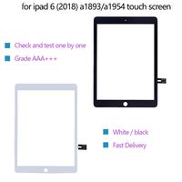 Para iPad 9.7 6 6º Gen A1893 A1954 Touch Screen Digitalizador Painel frontal Vidro ao ar livre