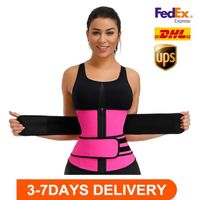 US STOCK, Unisex Shapers Waist Trainer Belt Corset Belly Slimming Shapewear Adjustable Waist Support Body Shapers FY8084