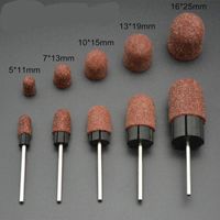 Wholesale 5000pcs/lot #80 10x15mm Sanding caps Nail Drill Bits Nail Art Bands UV Gel Acrylic Polish Remove tools