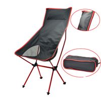Patio Bancs Alliage d'aluminium Chaise pliante Portable accroître accroître Espace chaise arrière de la pêche croquis de la pêche loisir chaises respirantes