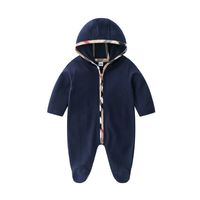 Retail Baby long sleeve cotton hoodie Romper newborn Christm...