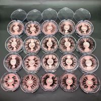 Yeni 25mm Mink Kirpikler Uzun Dramatik% 100 3D Mink Kirpik Makyaj 5d Mink Kirpikler Kalın Volonlar Uzun Yanlış Göz Kirpikleri Uzatma 20 Stil