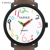 YAZOLE Armbanduhr-Frauen-Uhren Berühmte Marke Weibliche Uhr-Quarz-Uhr-Dame-Quarz-Uhr Montre Femme Relogio Feminino