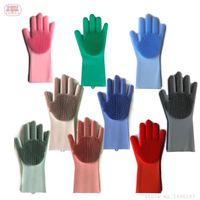 Five Fingers Gloves 2021 Style Silicone Car Wash Brush Magic Clean Assorted Colors For Choice