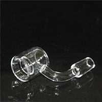 Doppelwände Quartz Thermal Banger Nagel in beiden 10mm 14mm 18mm männlich und weiblich für Raucher Silikon Glas Bongs