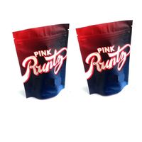 Белая розовая сумка Runtz для сухого травы Пакетная шутка вверх! Запах Доказательство 3.5G Mylar Bags Pink Runtz Упаковка молнии