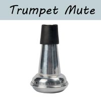 NAOMI Trumpet Mute Lightweight Aluminum Mute Straight Practi...