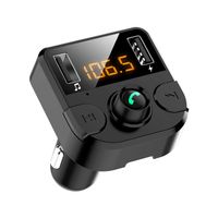 BT-36 Bluetooth QC3.0 USB voiture Transmetteur sans fil mains libres Lecteur MP3 Chargeur USB support carte TF Univesal téléphone Android avec Retail Box