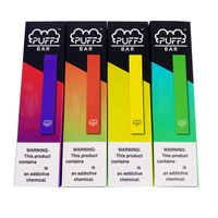 2020 Hot E-Zigarette Kits Einweg-Puff Bar Pens für Vape Flüssiges 1,3 ml Pod Patronen 280mAh Vape Akku Vaporizer Kit