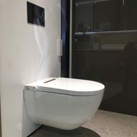 Hansbo Duvar Tuvalet Koltukları Bide Monte Pan Filigran Sertifik İntegral Intelligence Otomatik Flush WC Sıhhi Gereçler