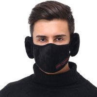 Erkekler Sonbahar Kış Peluş Yüz Maskesi Isınma için 2021 Moda Maske Sıcak Facemask Erkekler Mascherina Tasarımları