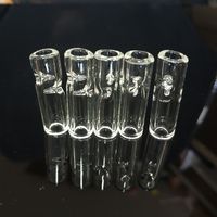 30mm length Pyrex Glass Tips hookah for Dry Herb Tobacco 2mm...