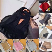 Kadınların Kış Erkek Eşarp luxe Pashmina Sıcak Moda Imitate Yün Kaşmir Atkılar 20ss için Kutu Hediye çantası Makbuz Etiket En kaliteli eşarplar ile