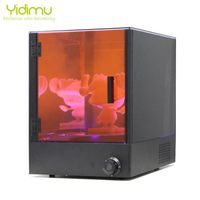 Impresoras YidaMu tamaño grande 405nm UV Longitud de onda LED giratorio Rápido DIY Curing Box Máquina de escritorio para resina de impresora 3D