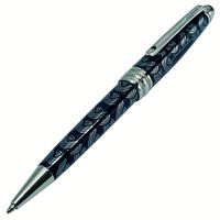 HEDEFEPEN 163 Lüks Metal Mavi Siyah Tükenmez Kalemler Seri Numarası ile Dolma Kalemle Aynı Serisi ile Pürüzsüz Yazma