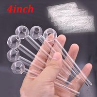 4inch glass oil burner pipes for smoking tools dhl free