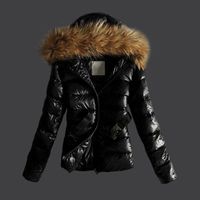 Frauen Outwear Jacke Gesteppte Winter Warme Mäntel Pelzkragen Mit Kapuze Jacke Tops mit Gürtel Mode Soft Parka # 30 201026