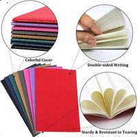 Travel Journal Notebook with 7 Colors for Travelers Kraft Br...