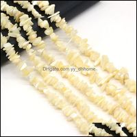 Autres perles lâches bijoux 8-15mm Côles d'eau douce naturelle de gravier perle de gravier Irrégar entretoise perlée pour femmes faisant bricolage bracelet collier goutte deli
