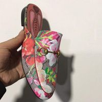 Düz Terlik Moda Açık Terlik Çevirme kadın Deri Katır erkek Düz Katır Ayakkabı Metal Zincir Rahat Ayakkabı Loafer'lar Ayakkabı
