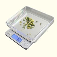 Digital Mini Pocket Food Scale Joyería Cocina Multifunción 1000G / 0.1G A23 A02