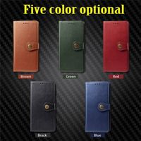 Retro Flip Cover Card ID Slot Holder Leather Wallet Case for...