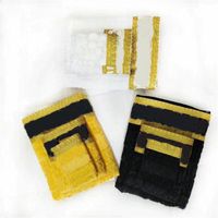 Set di asciugamani in cotone unisex di alta qualità, regalo per festival, per uomo, donna, set di asciugamani, motivo ritratto moderno, 3 pezzi