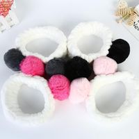 New Women Panda Ears Headband Fashion Cartoon Elastic Cute Plush Twisted Hair Band Warm Hair Accessories gift Jewelry
