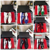 Designers de Luxe Chaussures Hommes Chaussures en cuir véritable Chaussures Casual Chaussures de chaussures New Sneakers chaussures randonnée