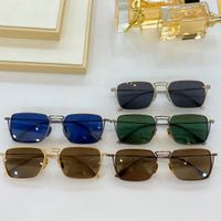 여자 선글라스 남성 남성 태양 안경 남성 125 패션 스타일 보호 눈 UV400 렌즈 무작위 백화로 최고 품질
