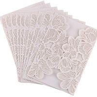 Laser Cutting Invitation Shell Hollow Rose Greeting Card White Lace Invitation Cover Envelope Wholesale(The logistics price Pls Contact us)