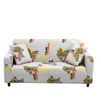 Cubiertas de silla cubiertas de sofá geométrico Elástico para mascotas Sillón de sala de estar Slimchavers Stretch Corner Couch Only Loveseat