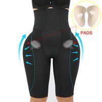 Frauen Butt Lifter Shapewear Taille Tummy Control Körper Unterwäsche Shaper Pad Control Panties Fake Gesäß Dessous Oberschenkel schlanker