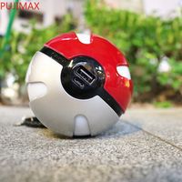 Carga rápida de telefone Go Red Ball Power Bank 10000mA carregador com LED Light Mobile Game Portable Charge