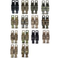 Tactical Airsoft Fast Mag Gilet Accessory Box Magazine Holster Set Molle Mag Clip Sacchetto NO06-100