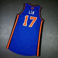 Barato Retro Personalizado Jeremy Lin Basketball Jersey Blue Steins Cualquier tamaño 2XS-5XL Nombre y número Envío Gratis Calidad superior