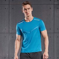 Willarde correndo tshirt v impressão ginásio tops homens verão fitness esportes camisas reflexivas treino treinamento de treino1