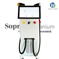 2022 Diode Laser Hair Removal machine double handles 755nm 8...