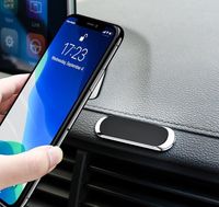 Auto-Telefonhalter-Mini-Streifen-Luft-Entlüftungsmontage-Halterung-Hand-freies Dashboard Anti-Slip-Montiermatte für iPhone