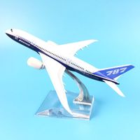16 cm 787 Boeing Metal Alaşım Modeli Uçak Uçak Model Oyuncak Uçak Doğum Günü Hediyesi Y200428