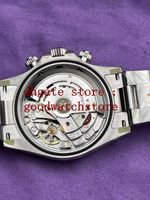 Clean Factory Maker 40mm Wristwatches 904L White black Ceramic Dial Men's Quality Cal.4130 Movement Automatic Chronograph Men Diver Bezel Date Waterproofed Watch