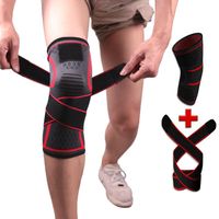 Armbåge knä kuddar kompressionsbälte stickade sport flyttar lätt kinesiologi tejp yoga fitness elastiskt självhäftande bandage