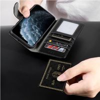 Phone Case Leather Wallet Magnetic 2in1 Cover Cases for IPhone 11 Pro Xs Max 7 8 Plus XR SE2020 a11