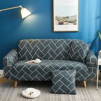 Sedia Covers Plaid Sofa Coperchio Elastico per soggiorno50