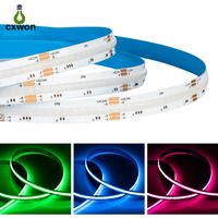 RGB COB LED şeritleri 810leds/m 840leds/m 10mm DC12V veya 24V yüksek yoğunluklu esnek bant mixcolor ip20 no-waterprof 5m/rulo