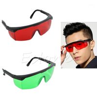Wholesale- Gafas protectoras Gafas de seguridad Gafas de seguridad Gafas de ojos Green Blue Protection-J1171