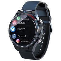 Lokmat Appllp 4 Smart Watch Phone Android 10.7 Wifi Dual Camera Full Runder Touch 4g Smartwatch Männer RAM 4G ROM 128g GPS Watch A26