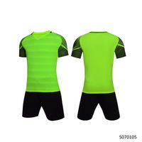 Hommes Adulte Jersey Soccer Jersey Short Soccer Shirts Football Uniformes Chemise + Shorts --S070105-5