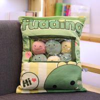 Cute A Bag Of Snack Pillows 8 Small Dolls Plush Animal Pengu...